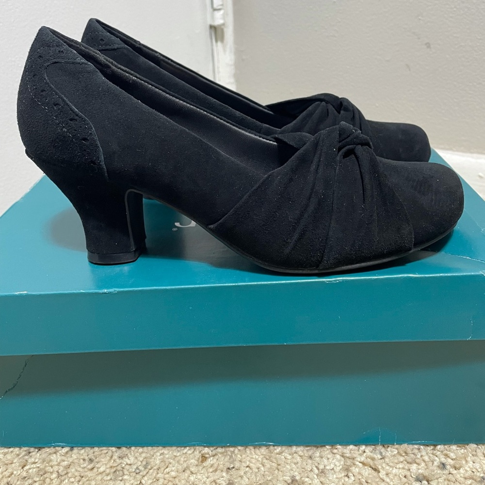 Black heels from Hotter Shoes
